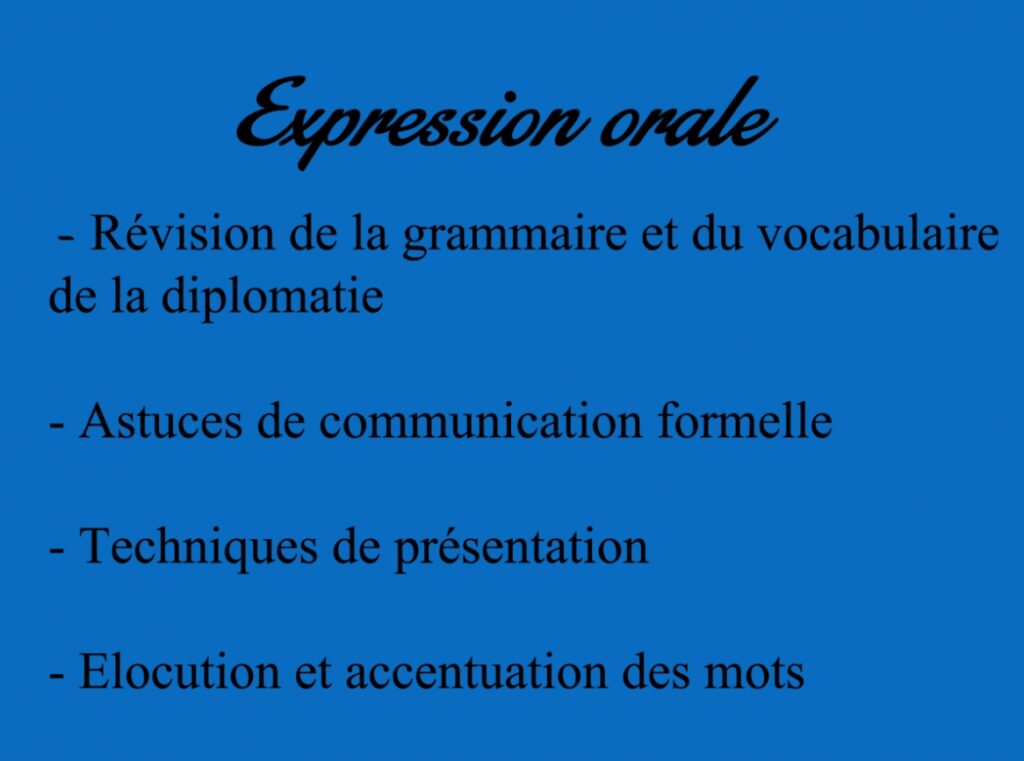 expression-orale